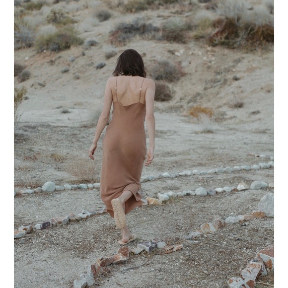 ❌❌SOLD❌❌ Ozma of California Slip Dress - Picture 3 of 5